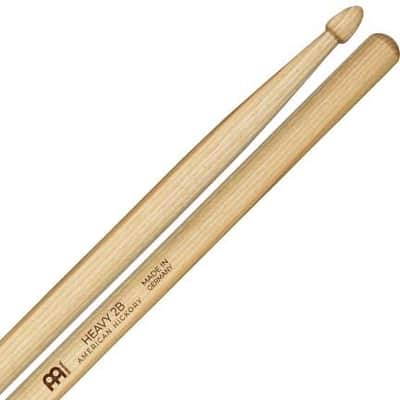 Meinl Heavy 2B Acorn Wood Tip Drumsticks Hickory - SB110 image 2
