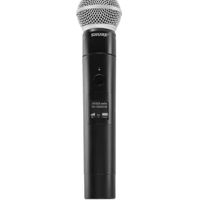 Shure MXW1X + MXW2X-SM58 Transmitter Pair Z10 BAND image 3