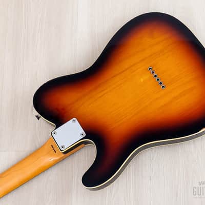 1990 Fender Telecaster Custom '62 Vintage Reissue TL62B-650 Sunburst w/ Case, Japan MIJ Fujigen imagen 15