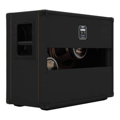 Orange 2x12 Open Back Speaker Cabinet, PPC212OB - Black image 4