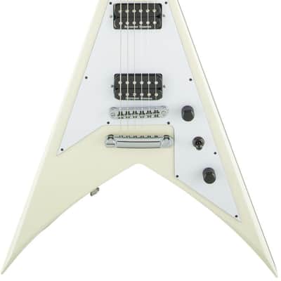 Jackson USA Signature Scott Ian King V KVT Solidbody Electric Guitar - Ivory image 1
