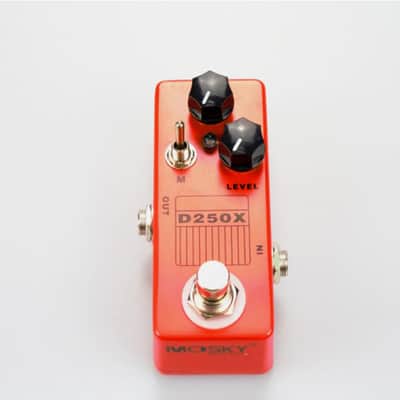 Mosky D250X Preamp Overdrive Distortion Guitar Effects Pedal – D/M Modes True Bypass Mini Pedal image 3