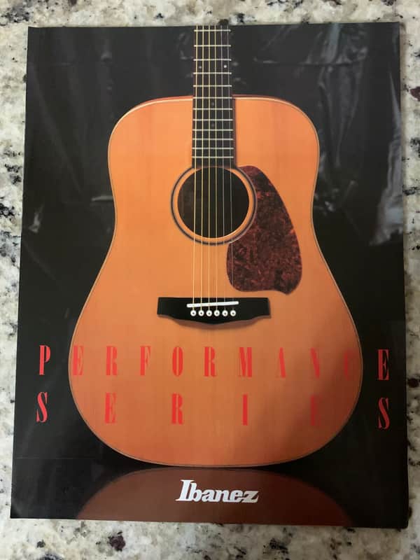 Ibanez Performance Series Acoustic Brochure