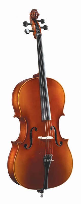 Becker 4000 Symphony Series 4/4 Full Size Cello - Solid Spruce Top image 1