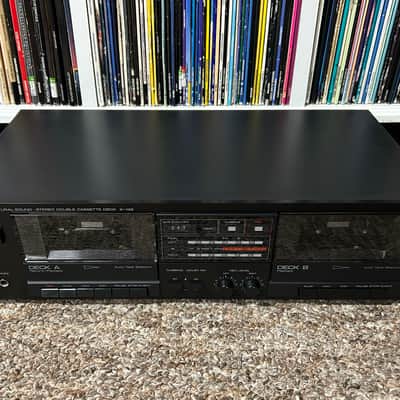 Yamaha K-142 Stereo Double Cassette Deck Tape Player Recorder Japan SERVICED ✅ image 1