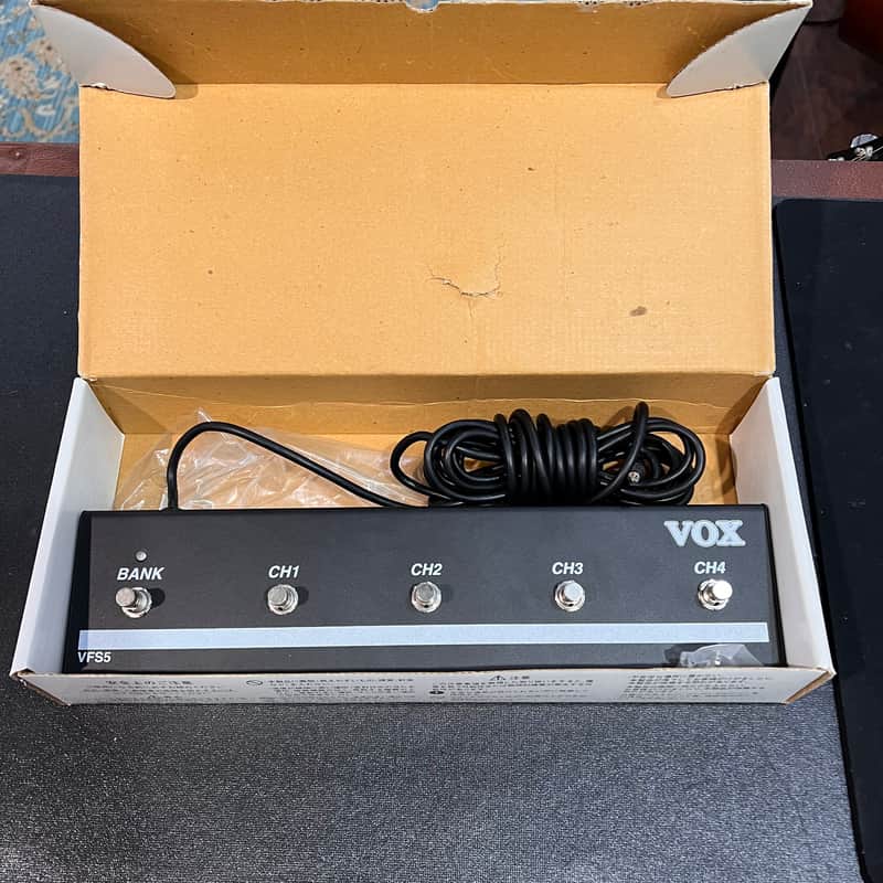 Vox VFS5 5-Button Footswitch 2010s - Black image 1