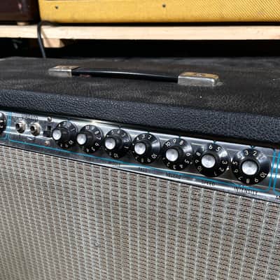 1972 Fender Twin Reverb 100w 2x12" Tube Amp Guitar Combo (Serviced!) image 3