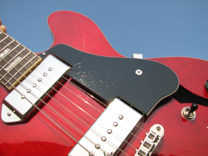 Epiphone Casino Coupe - Cherry Red - Gotoh Bridge - Black
