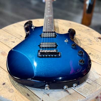 Ernie Ball Music Man JP-6 LE 2007 - Blue Dawn image 4