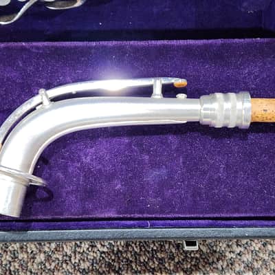 Mint condition C.G. Conn New Wonder II C-Melody Saxophone 1926 - Satin Silver Plate image 16