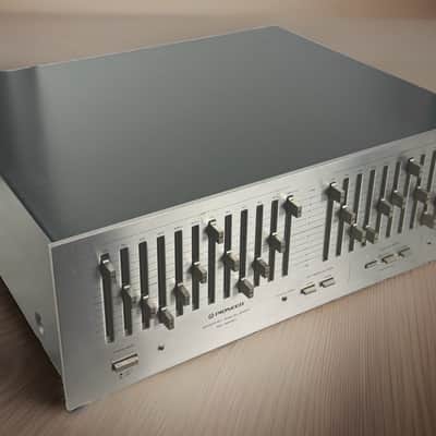 Pioneer SG-9800 12-Band Stereo Graphic Equalizer - Tested & Working (Silver Face) image 8