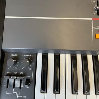 Roland Juno-106 61-Key Programmable Polyphonic Synthesizer 1984 - 1985 - Black image 7
