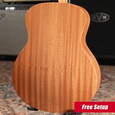 Taylor GS Mini-e Mahogany Left-Handed Acoustic/Electric Guitar - Mahogany with Gig Bag image 2