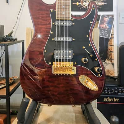 2006 SCHECTER 30TH ANNIVERSARY TRADITIONAL "ULTRA RARE" - DEEP WINE RED image 10