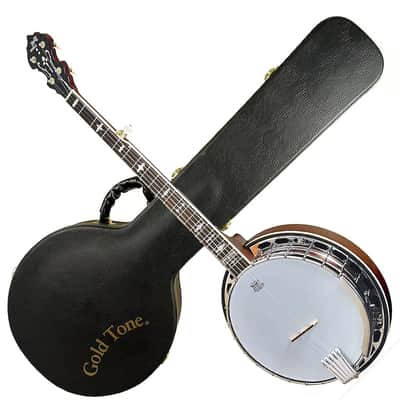 Gold Tone OB-150/L Professional Resonator Bluegrass Maple Neck Orange Blossom Banjo w/Hard Case For Left Handed Players image 1