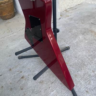 Aria II Delux Custom Explorer 1980s - Burgundy image 18