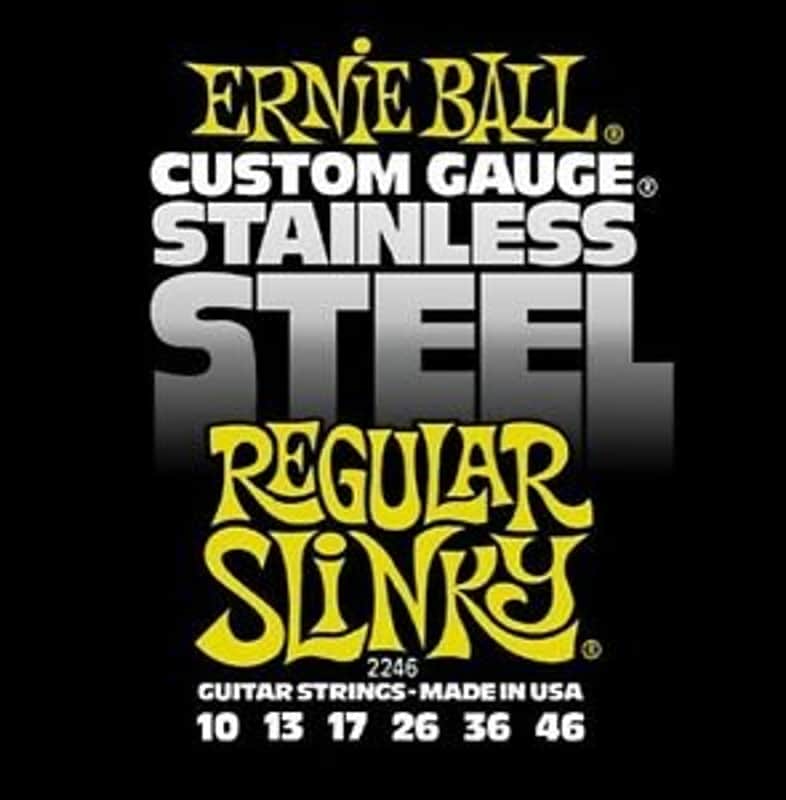 Ernie Ball Electric Strings - 10 - Regular Slinky - Stainless Steel image 1