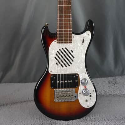 MarineRider Mosrite Ventures Model with Built In Amp 1990’s - Sunburst image 3
