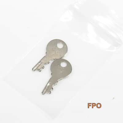 Vintage CHENEY UK Keys #30 Fender G&G Locking Guitar Case Key England image 2