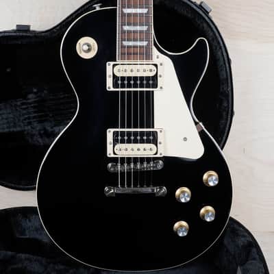 Gibson Les Paul Classic 2023 Ebony w/ OHSC, Case Candy image 1