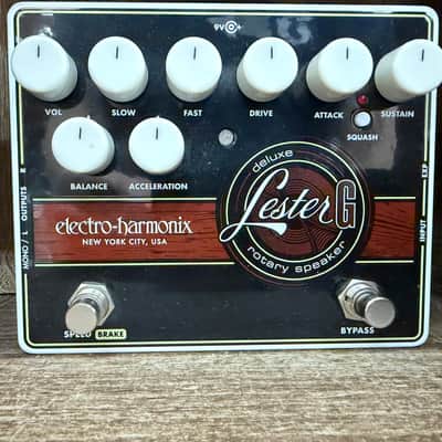 Electro-Harmonix Lester G Deluxe Rotary Speaker 2015 - Present - Black / Brown
