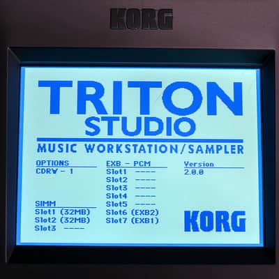 Korg Triton Studio 76 key Workstation - as new, with upgrades image 10