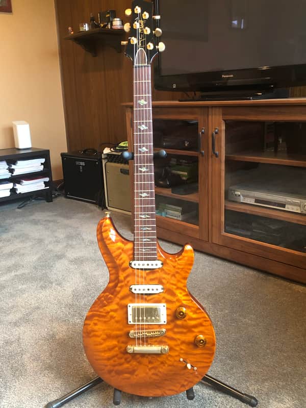 Terry Mcinturff Empress Guitar - Orange image 1