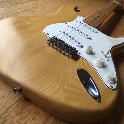 Greco Vintage Supersounds Stratocaster  FujiGen Built 1977 Natural Ash image 2