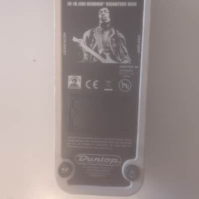 Jim Dunlop Jimmy Hendrix Wah Pedal JH1D 2010 - Black White image 2