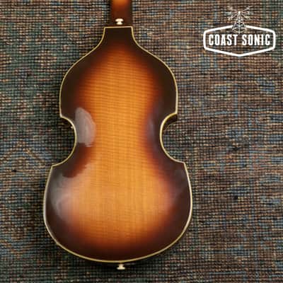 Vintage 1970 Hofner 500/1 Violin Bass Made in Germany Beatle Bass Nitro image 3