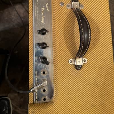 1950's Fender Pro 5C5 Tweed Wide Panel - New Cabinet, comes with original image 2