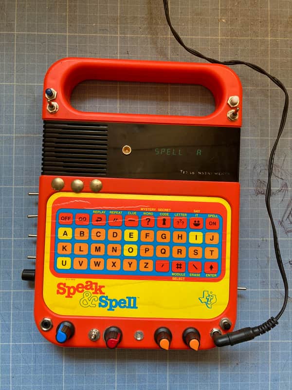 Circuit Bent Texas Instruments Speak and Spell image 1