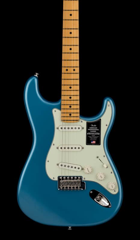 Fender American Professional Classic Stratocaster - Faded Lake Placid Blue #07375 image 1