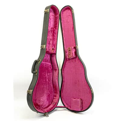 Vintage Gibson Les Paul Custom Hardshell Case Pink Interior All Latches Work image 7