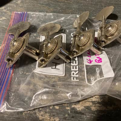 Hipshot 4 in line bass tuners @2000 - Ni image 1