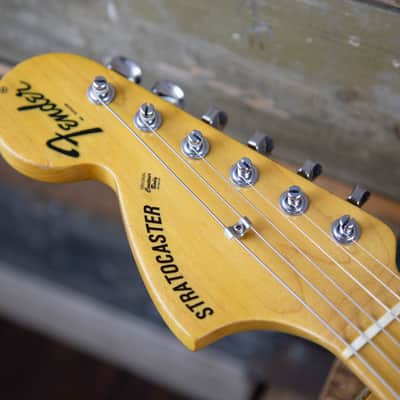 Custom Shop 1969 '69 Stratocaster Reverse Headstock NOS 2010 - White image 12