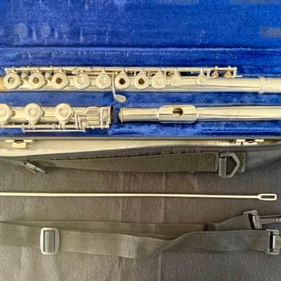 Gemeinhardt 3SHB Intermediate Flute - Custom J1 Silver Head, Open Hole, B Foot - Just Serviced, Ready To Play! Discounted! image 10