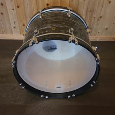 Ludwig Classic Maple Fab Outfit 9x13 / 16x16 / 14x22" Drum Set 1998 - 2015 - Black Oyster Pearl image 2