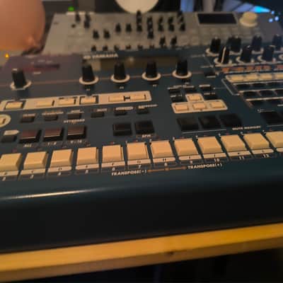 Yamaha RM1x Sequence Remixer 2000s - Blue image 4