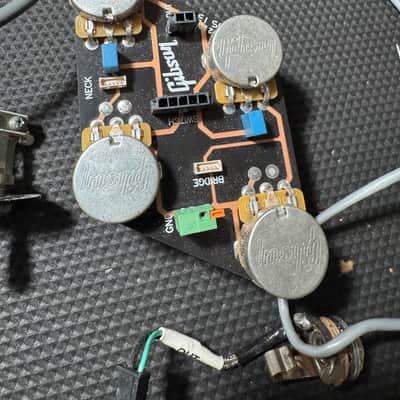 Gibson Les Paul p90 set and complete wiring harness image 7