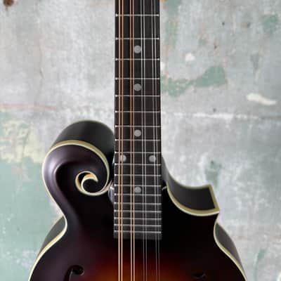The Loar LM-310F-BRB Honey Creek F-style Mandolin - Satin Brownburst #0498 image 6