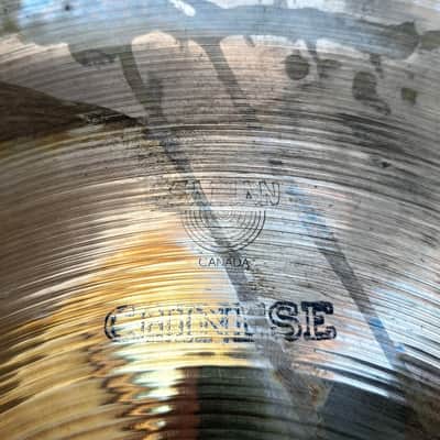 SABIAN PRE-AA AA CHINA CHINESE 20" image 6