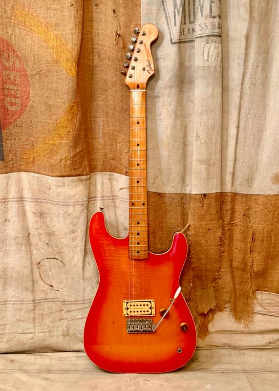Tokai VS-60 Springy Sound 1981 - Sunburst Flame Maple Top | Reverb
