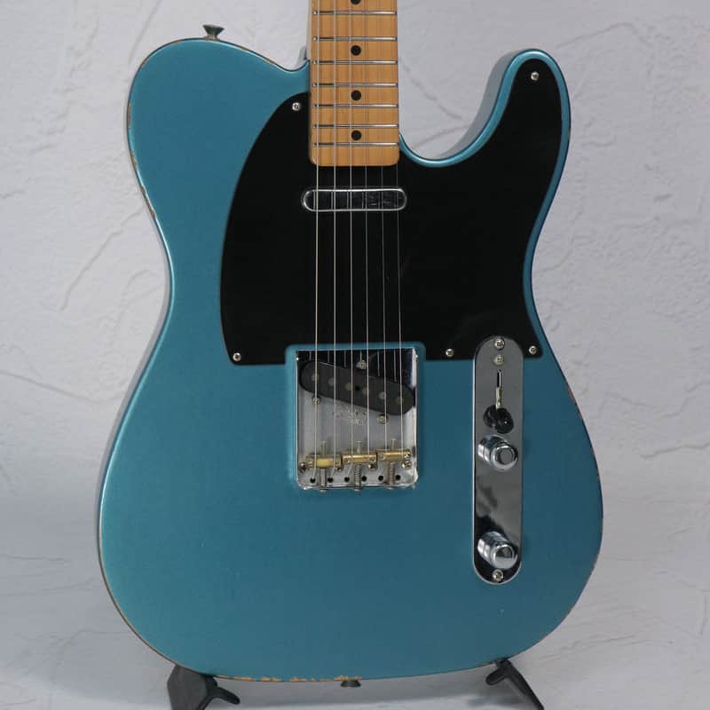 Fender Mexico Vintera Road Worn 50s Telecaster Lake Placid Blue [MX21033515] (04/13)