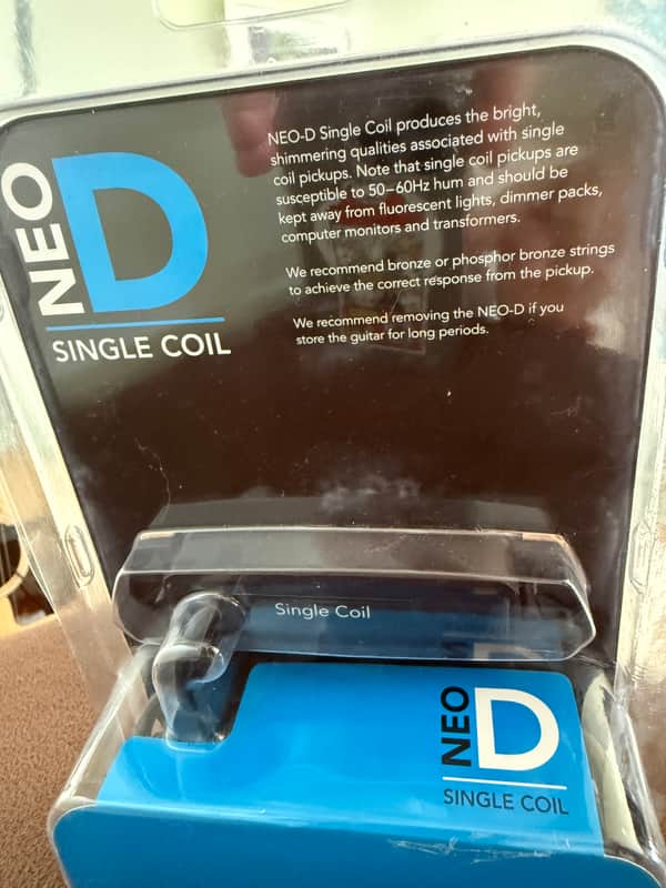 Fishman PRO-NEO-D01 Passive Single-Coil Soundhole Pickup 2010s - Black image 1