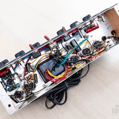 1963 Silvertone 1483 Vintage Tube Amp 1x15 Jensen, USA Danelectro-Made image 14