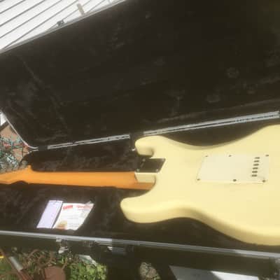 ESP pre lawsuit ⚖️ 400 series Strat 1980  - Olympic White image 12