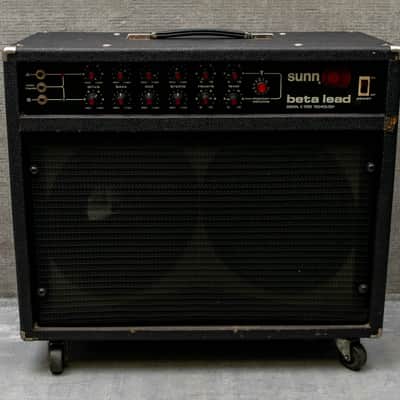 Used Sunn Beta Lead 100 Watt 2x12 Combo image 1