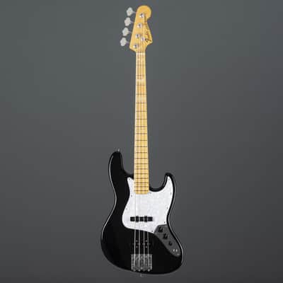 Fender AS Geddy Lee US J-Bass MN BLK Black - 4-String Electric Bass image 2