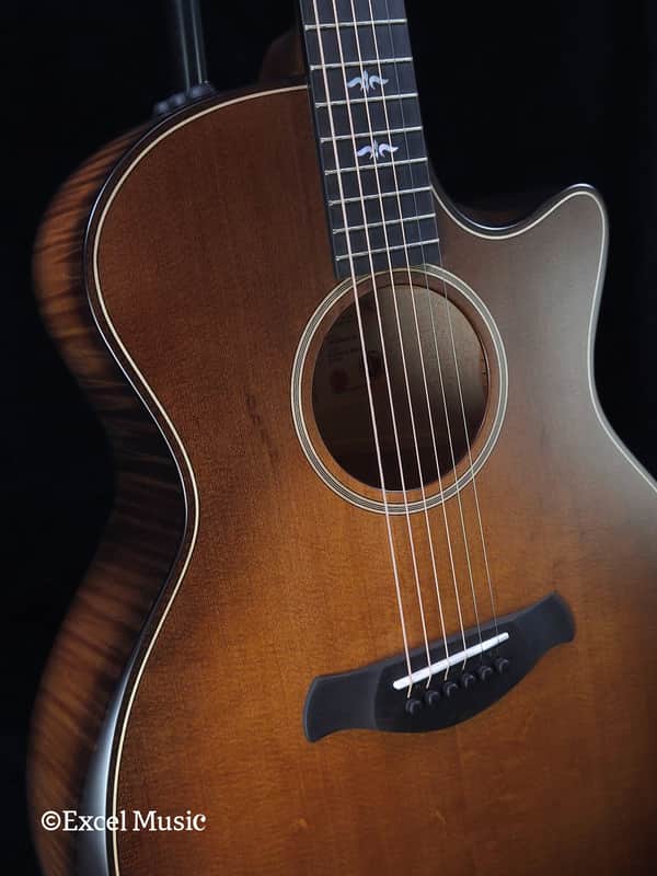 Taylor Builder's Edition 614ce WHB, Solid Flamed Big Leaf Maple Back & Sides, w/Deluxe Hardcase (NOS) image 1
